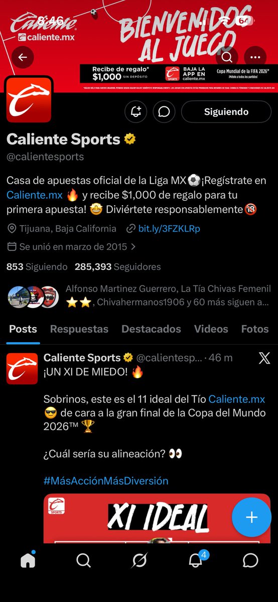 errevene's tweet photo. @LopezElizondo11 @Chivas @calientesports #MásAcciónMásDiversión https://t.co/e3hHDDEGrZ