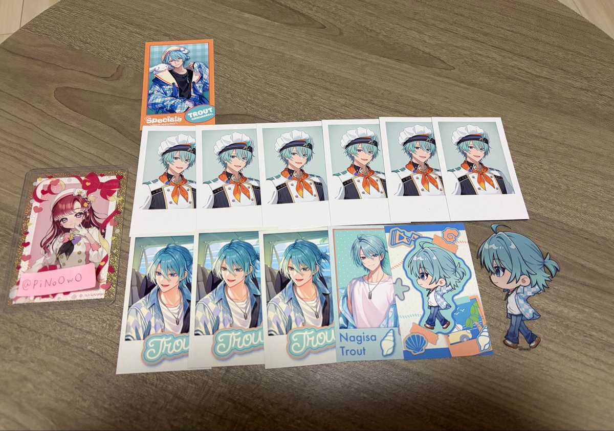 PiNoOwO's tweet photo. にじさんじ Speciale 2nd Anniversary Standard Goods Vol.8 サンリオランダムチェキ風カード 特典 クリアステッカー 交換

求:IDカードの方
譲:画像の方

・専用の鍵垢にてお取引を進めさせていただきます🙇‍♀️
・郵送でのお取引のみ
・1:1〇※複数交換の方優先 https://t.co/dhzdMbQVUZ