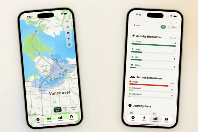 MacGeneration's tweet photo. Avec Tiles, vos déplacements deviennent une carte à débloquer https://t.co/eWdaSiRTls #Tiles #iPhone https://t.co/0Mit95JF7z
