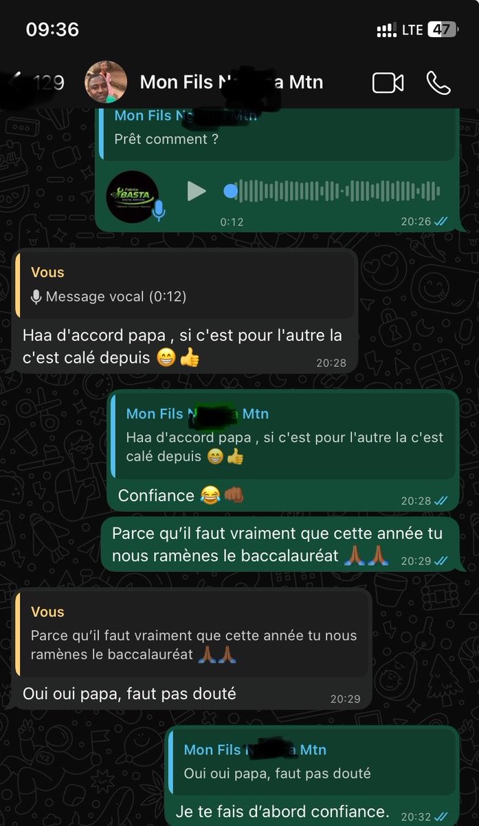 FabriceBasta1's tweet photo. Quand je demande à mon bro s’il est déjà prêt pour affronter la TD et que j’en profite pour le mettre en confiance https://t.co/D7I4U9RYrA
