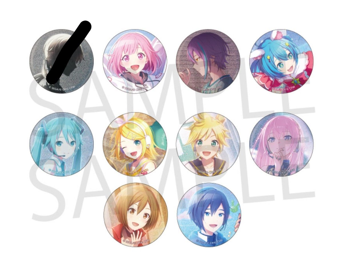 prsk_mell517's tweet photo. 【譲渡  交換 】
プロセカ　グリッター缶バッジ イベントイラストコレクション vol.58  グリ缶 サヨ天　57b 

譲）類 えむ ダショミク ミク リン レン KAITO ルカ  MEIKO 無記載70 

求）司or定価+送料

70box購入予定 8割決まらなければ全て白紙

お気軽にお声がけ下さい。 https://t.co/tQPpDSZqTA