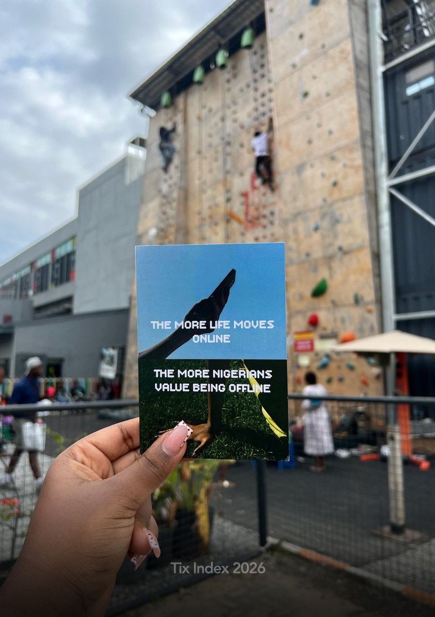 tixdotafrica's tweet photo. For six years, Tix has had a front row seat into Nigeria’s experience industry. Now we have notes, data &amp; facts.

#TixIndex2026 https://t.co/f4QrOAKtSh