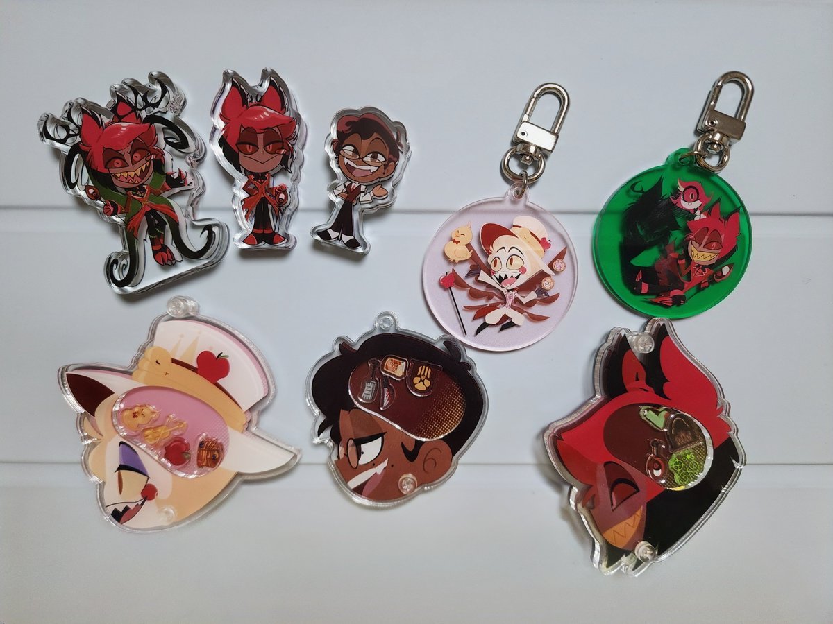 skycp666's tweet photo. #Hazbinhotel 
아크릴 제작! 맘에 들어요 https://t.co/g1SHGEhdYB