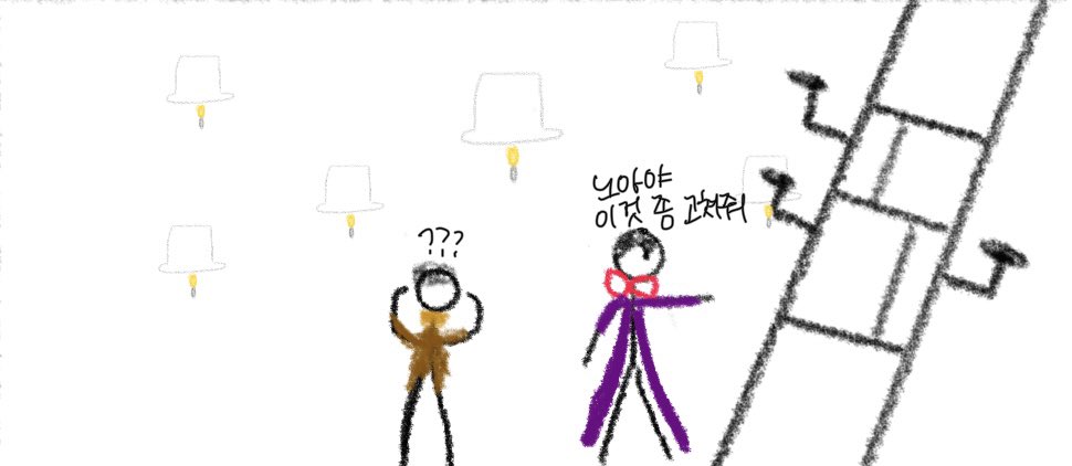 Nyngnyong's tweet photo. 그림은 그리고 싶으나? 발그림이슈로 졸라맨되신.. https://t.co/OBmZeyxhIi