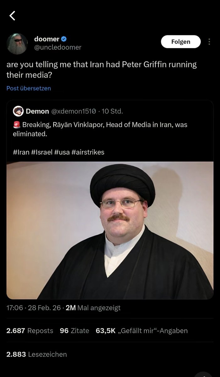 ColinGalla09's tweet photo. @twitchspion You need to stop getting so pressed about this 😂 Obviously it’s fake. This guy is a German streamer (Rainer Winkler aka Drachenlord) and meme legend here in Germany. All the Americans got fooled once before with the same picture when Iran war started 😂😂 https://t.co/bO0OKO0pz1