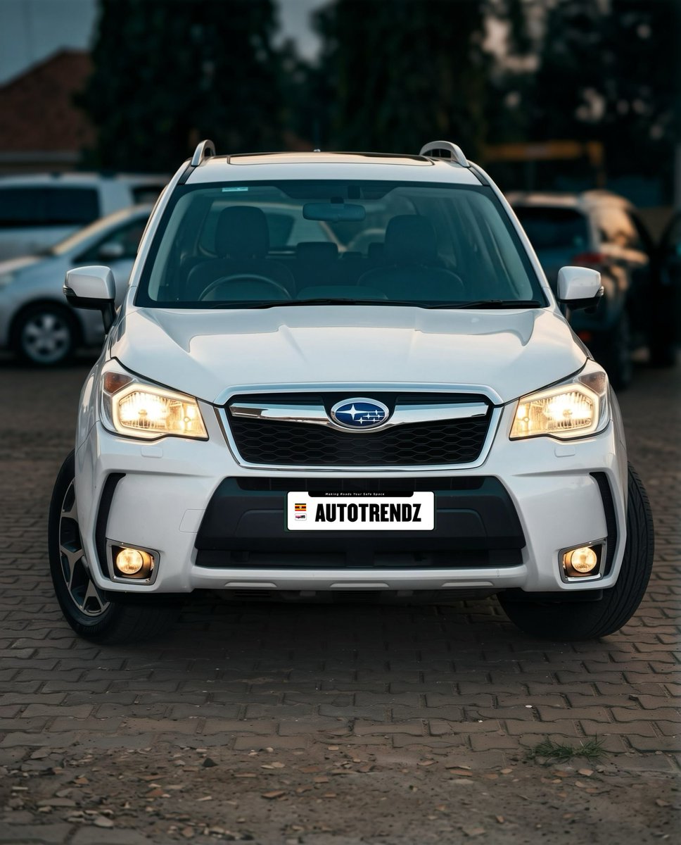 AutoTrendzUg's tweet photo. Let me settle the Harrier Vs Forester argument honestly. Both sides will hate part of this.

The Harrier wins on things that matter. It is quieter. The interior feels more expensive. It sips fuel at around 15km/l. And here in Uganda it holds its value very well. Anyone who tells you the Harrier is a bad buy is lying to you.

Now the part Harrier people do not want to hear. The 2014 Harrier 2.0 makes 151 horsepower and 193 newton metres. This 2014 Forester XT makes 250 horsepower and 350 newton metres. That is 99 more horses and 157 more torque in the same model year.

Most Harriers here are Front Wheel Drive. This has symmetrical All Wheel Drive that's ranked number one worldwide, plus X-Mode with hill descent for when our tarmac gives up. It stands 221mm off the ground. The Harrier sits noticeably lower.

And the money. Same year Harriers in Kampala are asking 65M to 75M right now. This XT is 55M.

So the verdict. If you want silence, some prestige and cheap fuel, buy the Harrier and buy it happily. If you want the faster, more capable car and you want it for about 15M less, you are looking at it.

Price: UGX 55M.
Call or WhatsApp: 0755 138 120.
Harrier or this. Defend your answer...