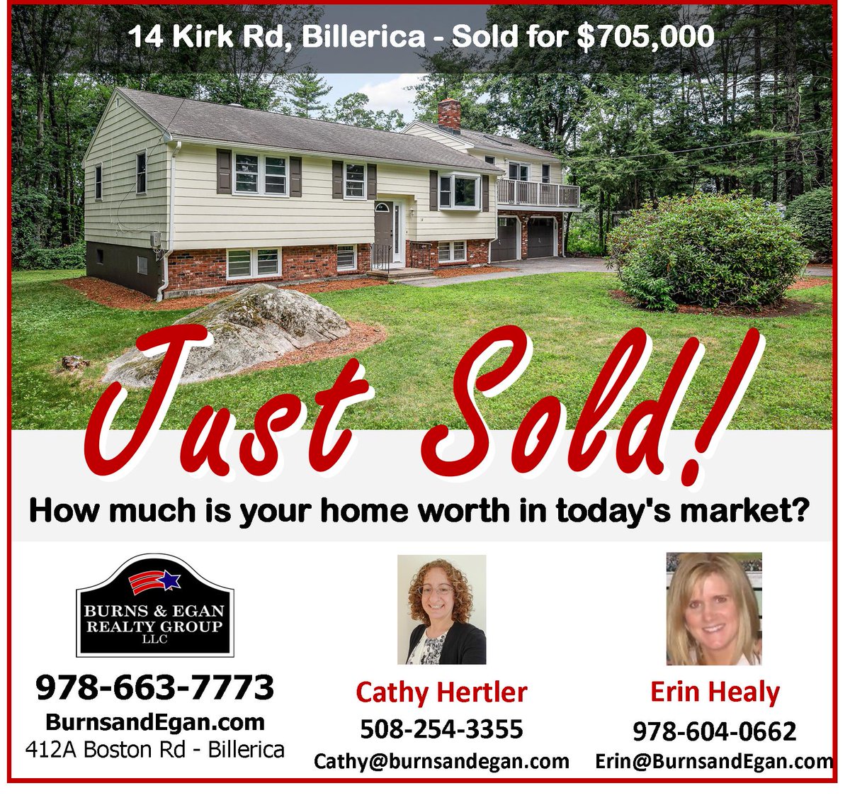 BurnsandEgan's tweet photo. 🏡JUST SOLD! We’re thrilled to share that this home is officially sold! Representing our sellers was a pleasure! 🔑 Wondering what your home might be worth in today's market? Let’s talk.
#Billericarealestate #billericahomes #billerica #billericama #burnsandegan #Justsold https://t.co/vsvi1DAo7q
