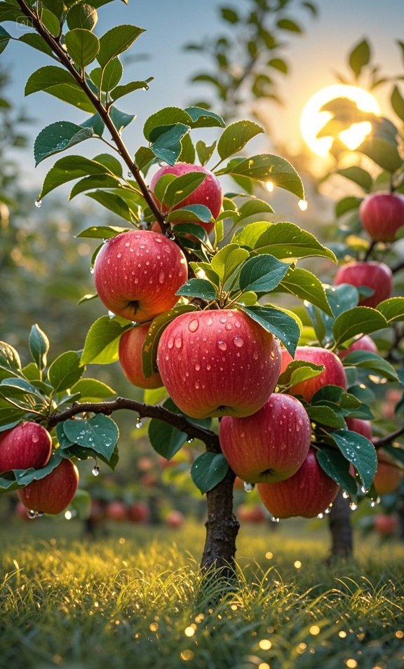 EllenrfosterR's tweet photo. [Autumn breeze brings crisp apple vibes u0026 golden leaves ]， https://t.co/hpvLUh0uiT