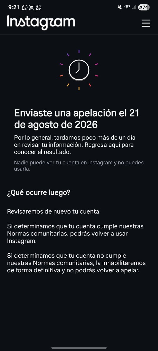 bichitoooo00's tweet photo. NOOO ME QUIEREN QUITAR MI CUENTA DE IG 😭😭😭😭😭😭 
Los recuerdos de toda mi adolescencia estaban ahí https://t.co/Pt0nyblfXs
