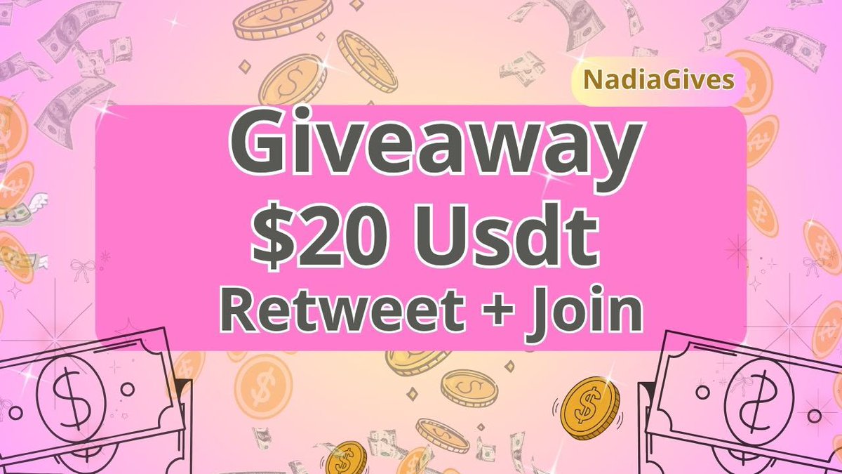 NadiaGives's tweet photo. 🎁 20 USDT GIVEAWAY 🎁

How to enter: 
🔄 RT this post
❤️ Join TG and say "GM to my KuFam!" https://t.co/zy1en62sy3

(Post proof) 
⏰ Ends in ~12 Hours

Winner will be announced after the giveaway ends. 🏆 https://t.co/I7WFHysxD0