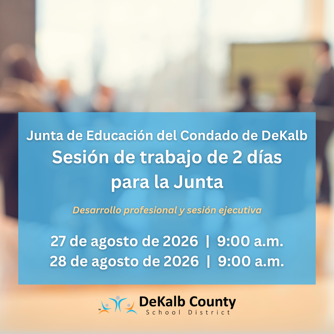 DeKalbSchools's tweet photo. #DCSD BOE will hold a 2-Day Retreat: Prof Development & Executive Session on Thurs, Aug 27 & Fri, Aug 28, at 9AM.
View retreat (excluding professional development training) on Xfinity ch.24 or DSTV🎬 https://t.co/q3eJ6sjZL5
Agenda, BOE policies, & Public Comment Procedure at https://t.co/MGNhsRW3Yk