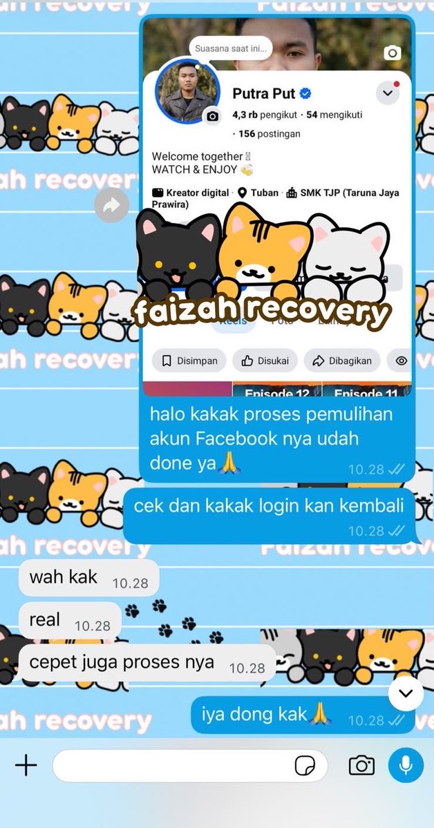 pouyfs's tweet photo. sean opn recovery &amp; delete account media sosial!

jasa pemulihan akun
- instagram, whatsapp, x, gmail, tele, youtube, google, data data, game, steam, dan lain sebagainya!

hapus akun
- facebook, tiktok, line, get contact sadap wa, lacak lokasi, hack akun

 fsr? wa di bio. https://t.co/ERzlOzybhZ