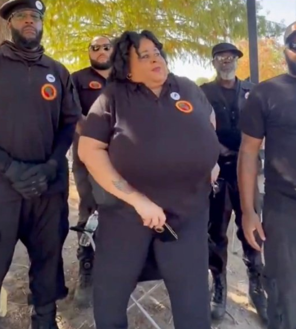 Kentuckygirl1's tweet photo. This is Krystal Muhammad, (or.....Krystal Lynnette Sonia) the New Black Panther Party national chairwoman. 

She has served as the national chairwoman since 2013.

She has been an "activist" since 1993. 

She says she is an entrepreneur who sells real estate and insurance.

No tax filings, payroll records, business registrations (e.g., LLCs under her name tied to real estate), real-estate license details, closed sales records, or insurance-agent credentials appear in public databases.

No property ownership records, home values, or asset disclosures specifically linked to her in open sources.

People-search and professional databases list possible addresses in the Houston/Texas area but do not confirm ownership, employment income, or financial details.

The only evidence that she has income comes from her own description of entrepreneurial work in real estate and insurance.