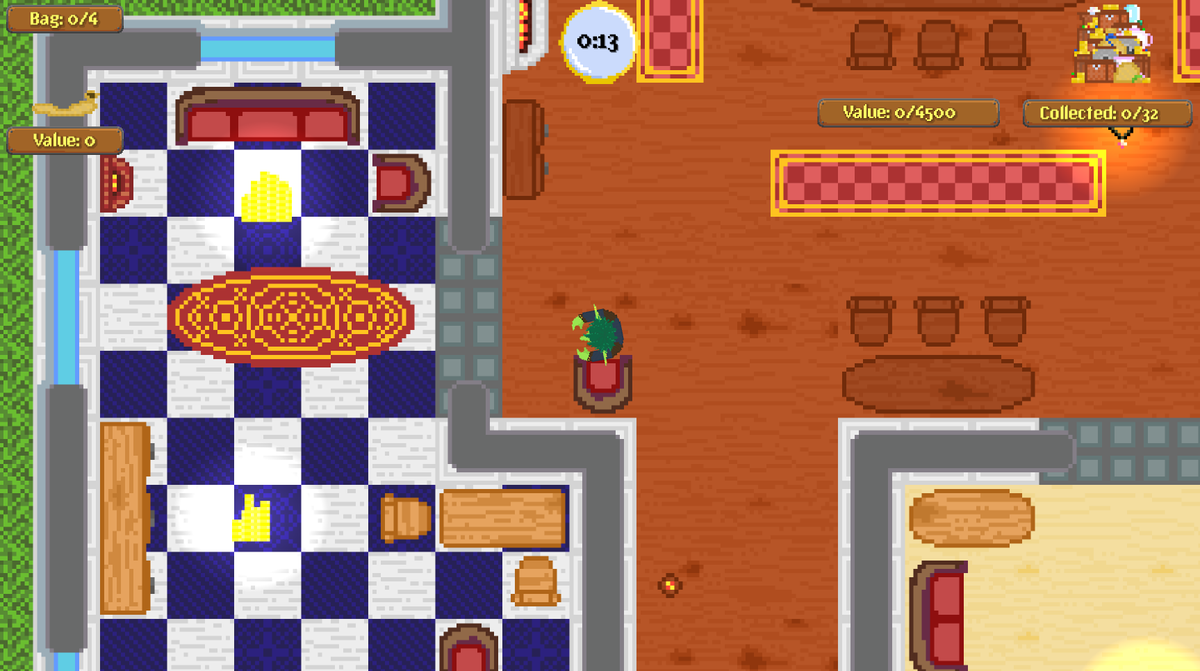 Aescleah_Dev's tweet photo. Got the furniture in now. Looking a lot better just need to get the page ready for release!
#games #indiegames #gamdev #indiedev #pixelart #2d #goblin https://t.co/j5MiHXXqJC