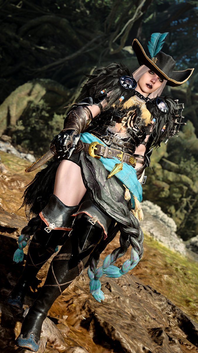 TheBiabetic's tweet photo. "Queen of the pirates"

I just love pirate themed fits, so there's not much more to say 
😌👍

#MHWilds #MonsterHunterWilds #MonsterHunter https://t.co/G2Br1yL6M9
