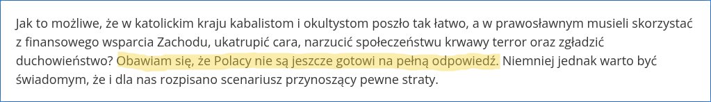 d_lachowicz's tweet photo. Świetny artykuł Agnieszki Piwar. Brawo za odwagę. Nie miałem pojęcia o istnieniu Frankistów natomiast obecność żydów w polińskim kościele katolickim jest już powszechnie znana. 'Na Moskala' demaskuje żydów od wieków.
https://t.co/QQ66g1vdhD https://t.co/LGMjIGcoam
