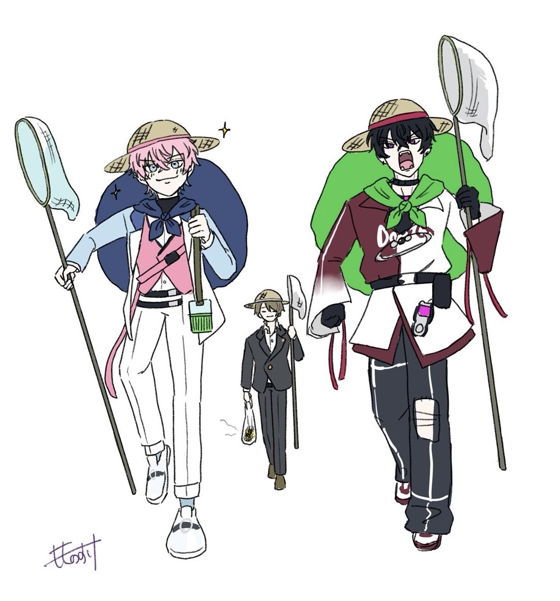 momonosuke3333's tweet photo. かぶと狩りじゃあああああああああ！！
※元ネタあり、微トレス https://t.co/RaDqOSJ4Fj