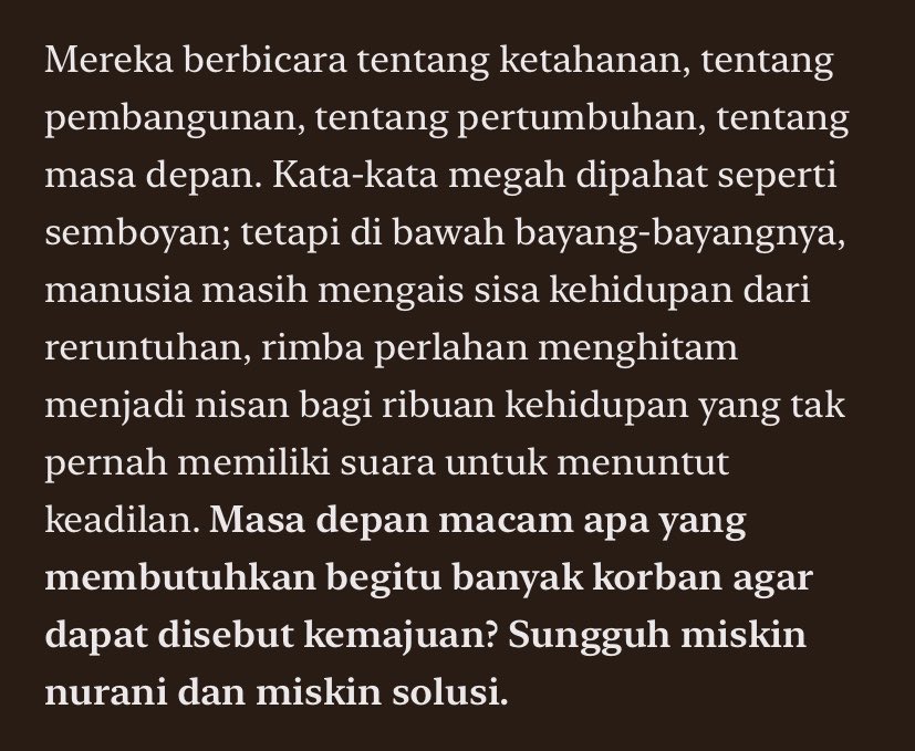 ArtDeLouxe's tweet photo. Makhluk hidup yang menghuni negeri ini kepalang sial.

🖇️: https://t.co/U05nlf9dm3 https://t.co/h3QSiU6kvX