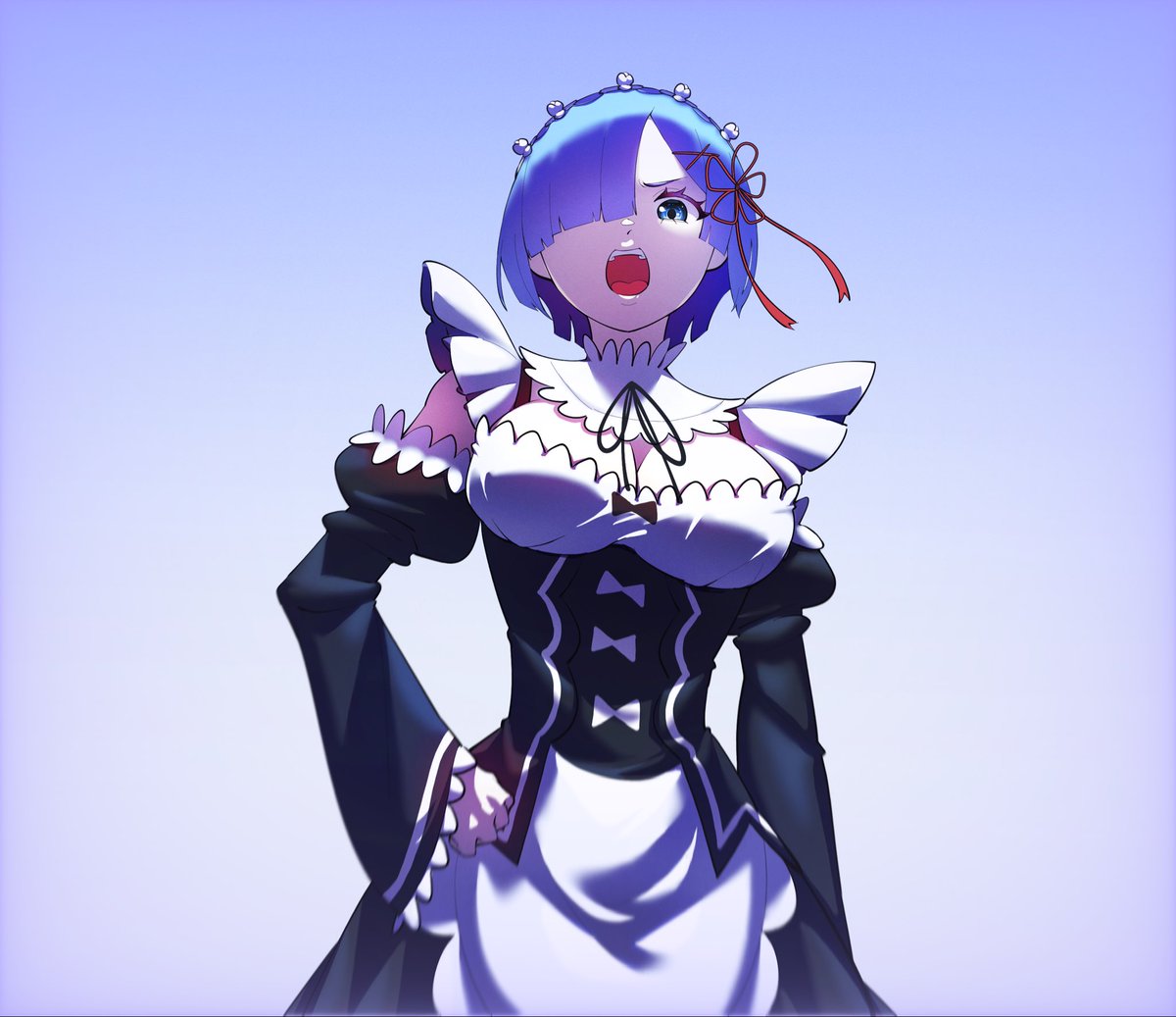 GrinSl1me's tweet photo. “Stand Up!”

It’s just too good!!!

#rezero https://t.co/3sIbYbzrGm