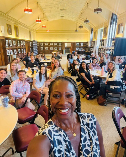 UConnLaw's tweet photo. Incoming first-generation law students got a head start on law school through UConn Law's Turbocharge Pre-Orientation program, building community, developing key skills, and meeting practicing attorneys.
Thank you to Day Pitney LLP for sponsoring the program. https://t.co/4tTOdiefx8