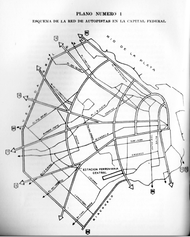 NuevosBAires's tweet photo. El plan había nacido antes. En 1970, Guillermo Laura publicó “La ciudad arterial”: nueve autopistas atravesarían Buenos Aires como arterias de un cuerpo. Prometía cruzar toda la ciudad en menos de 30 minutos y hacer los recorridos habituales en 15. https://t.co/AY6teJxIU7