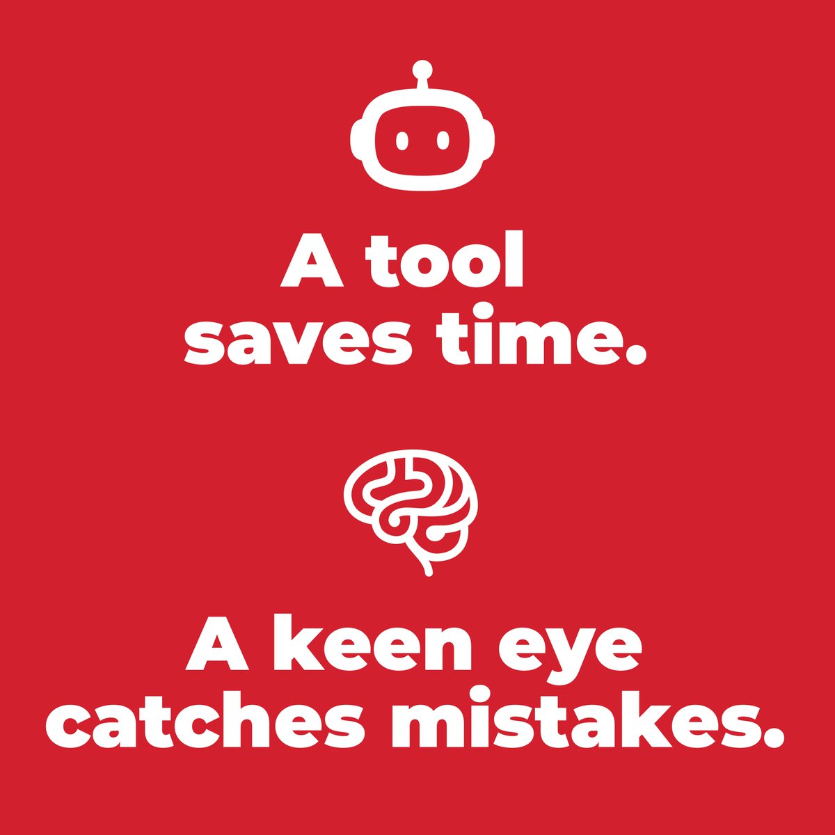 MPJCPS's tweet photo. While technology can speed up the process, an experienced eye knows what to question.

Let our team’s keen eye help you get it right the first time. #mpjcps #brainsoverbots https://t.co/4CqwC2iGZB