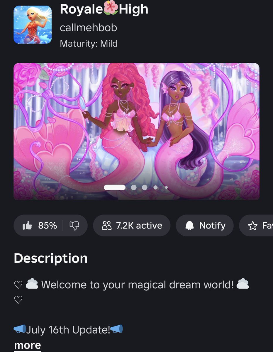 RHValkyriesNews's tweet photo. 🚨Tidalglow Mermaid thumbnail art by ixChoco_ has been removed from the homepage. https://t.co/DkH2vTng7b