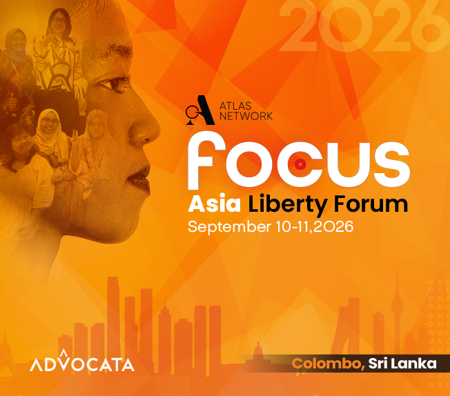 AtlasNetwork's tweet photo. Three weeks until Asia Liberty Forum 2026.

Across Asia, freedom champions are challenging barriers to opportunity and turning bold ideas into meaningful change.

In Colombo, they’ll find something equally important: peers who understand the work, practical lessons from across the region, and recognition for ideas making an impact.

September 10–11. Learn more and register: https://t.co/fhV04OTMzS