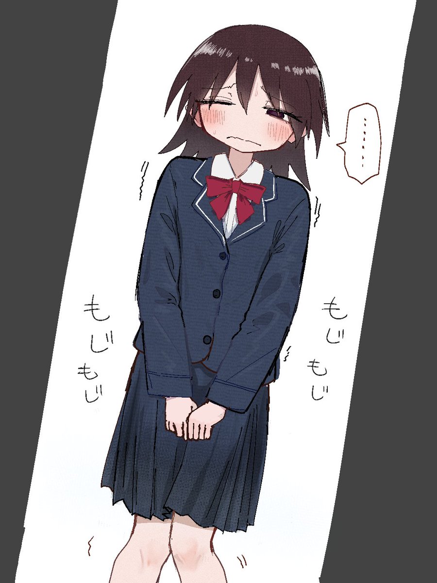tawasiupa's tweet photo. もじもじしてる女の子 https://t.co/MRIyg7gZxb