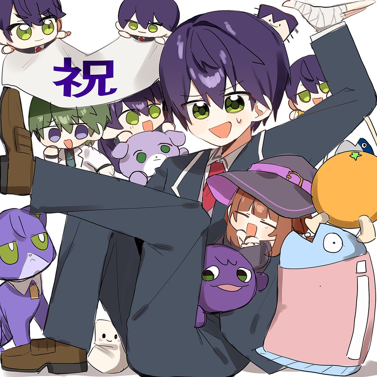 rikurauei_naze's tweet photo. おめでとうや㊗️🎉
#金剛力也像 #剣持刀也のお誕生日会 #剣持刀也生誕祭2026 https://t.co/QkbZ7TsS48