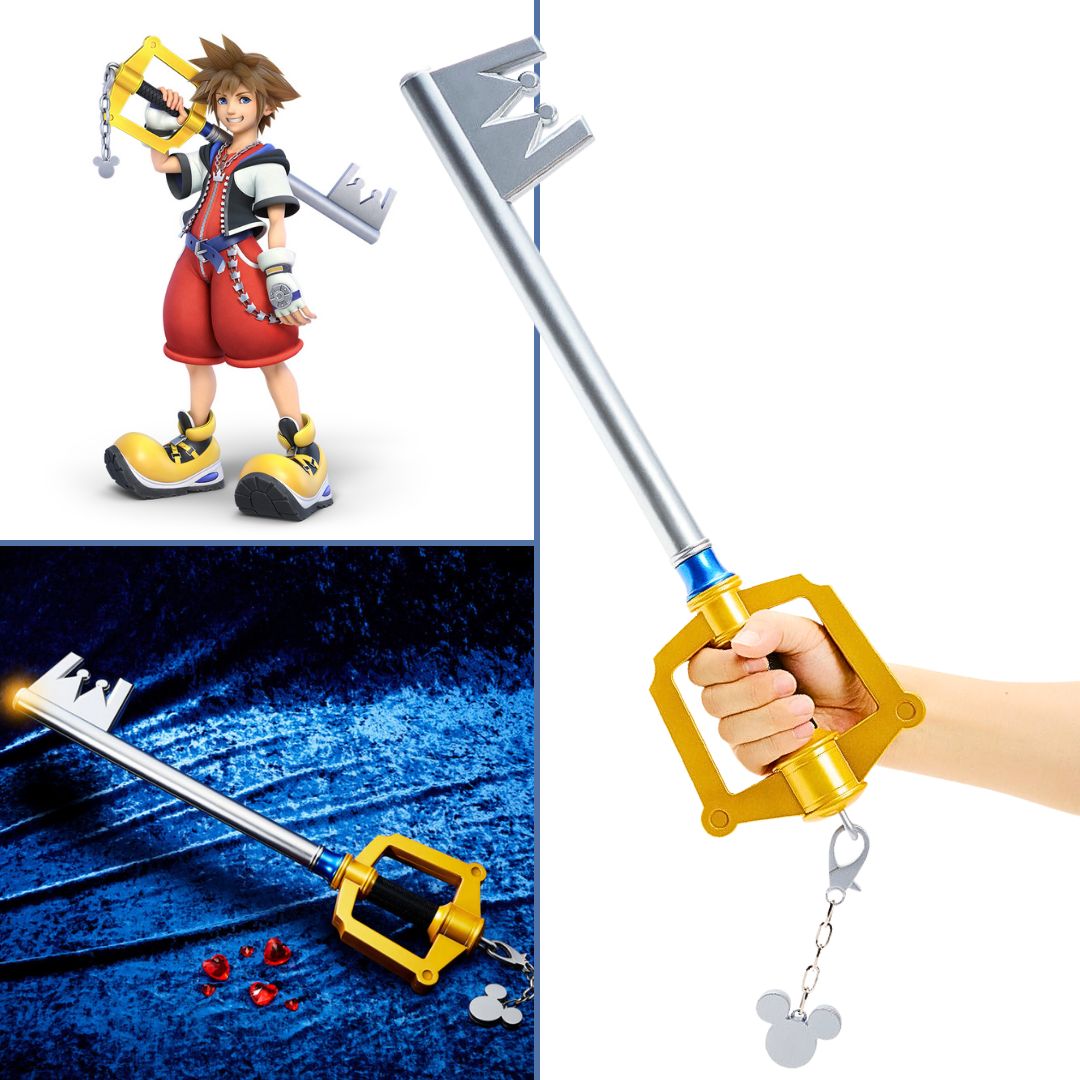 mecchaJP's tweet photo. This Keyblade is calling your name… Will you unlock another world? 🗝️👀✨ 

#Kingdomhearts #Sora #keyblade https://t.co/n4CGBdwbhB