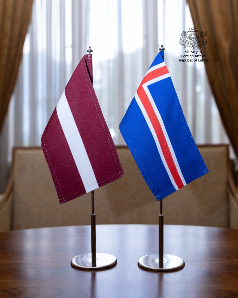 Latvian_MFA's tweet photo. Kærar þakkir, Ísland! 🇮🇸

Thank you, Iceland, for being the first country to recognise the de facto independence of Latvia 🇱🇻, Estonia 🇪🇪 and Lithuania 🇱🇹 on 22 August 1991. We remain deeply grateful for your courage, friendship, and support.

By the time Latvia joined the UN on 17 September 1991, 74 countries had already recognised its independence.

@MFAIceland