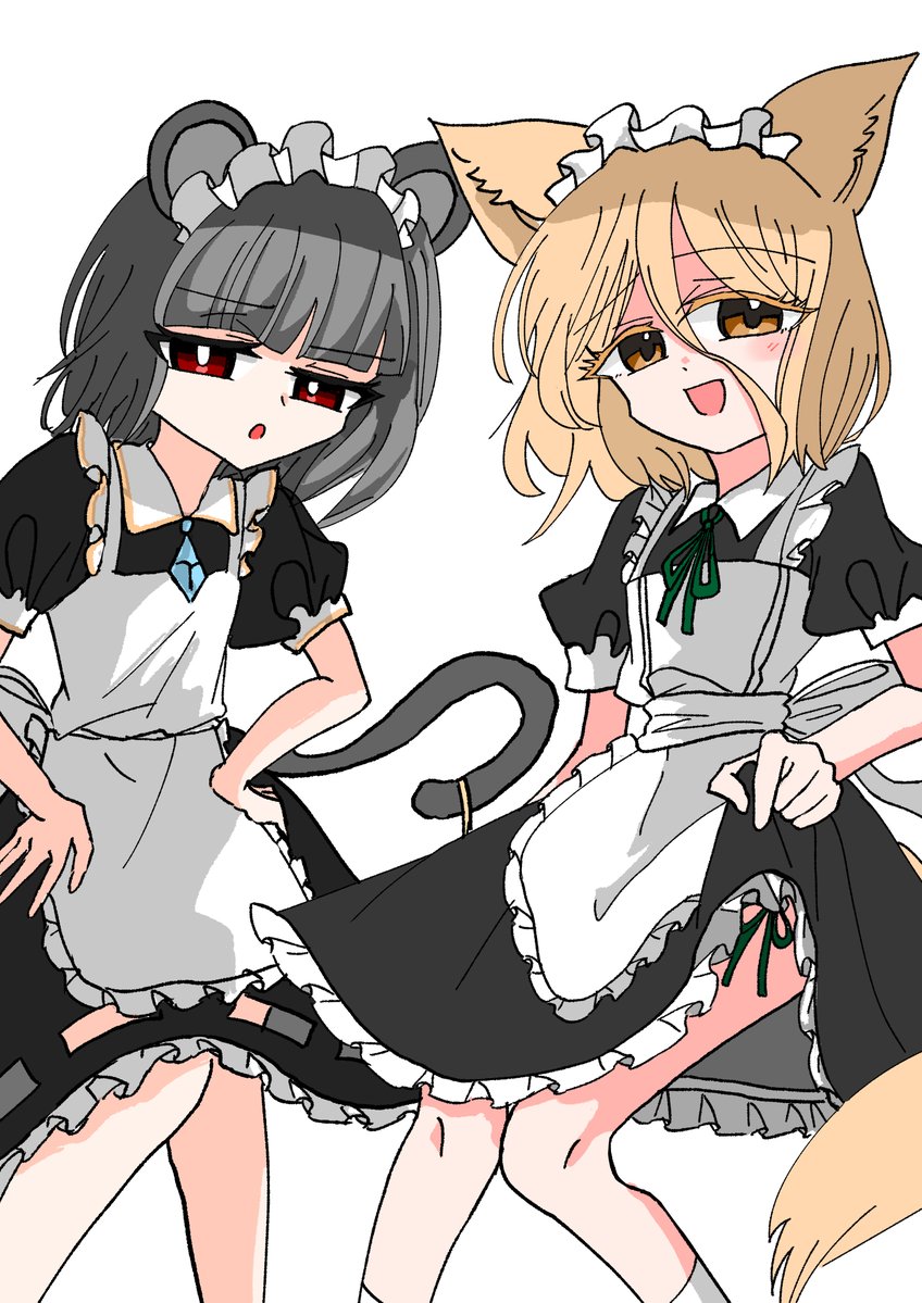 minatamisukoi's tweet photo. メイド～ https://t.co/q9uiJJIg6y
