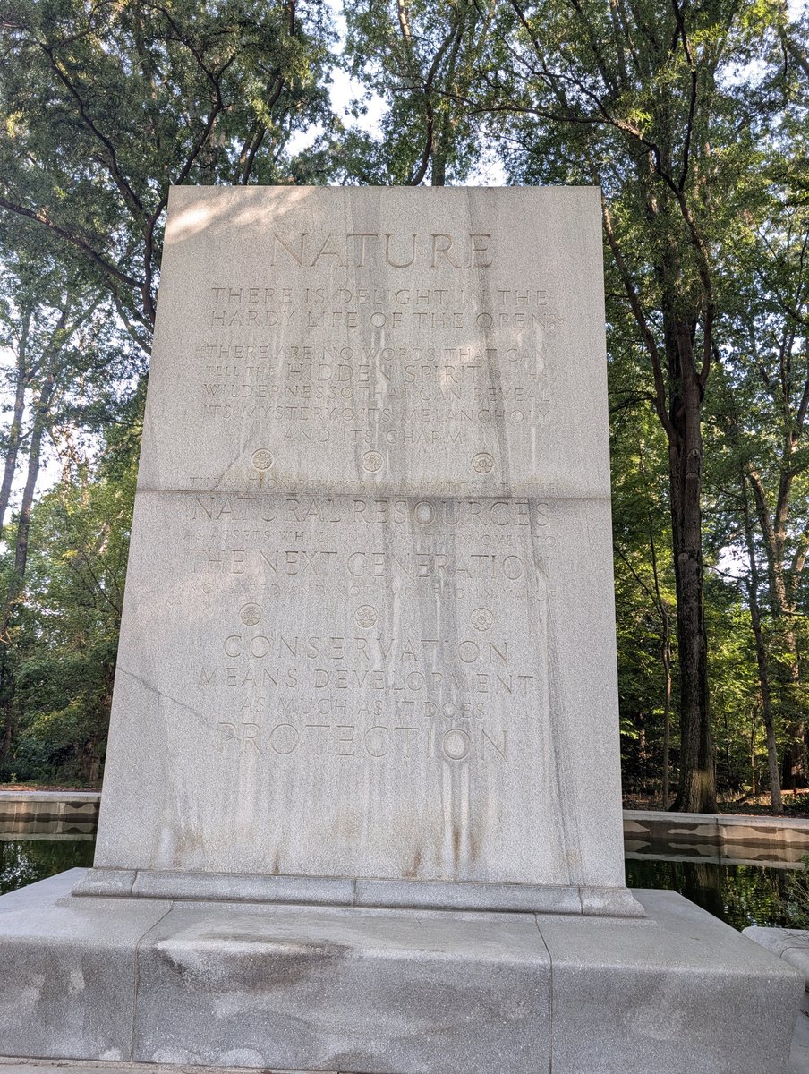 AE4JC's tweet photo. Here are the giant stone tablets at the monument ... https://t.co/qFsBB5TqUb