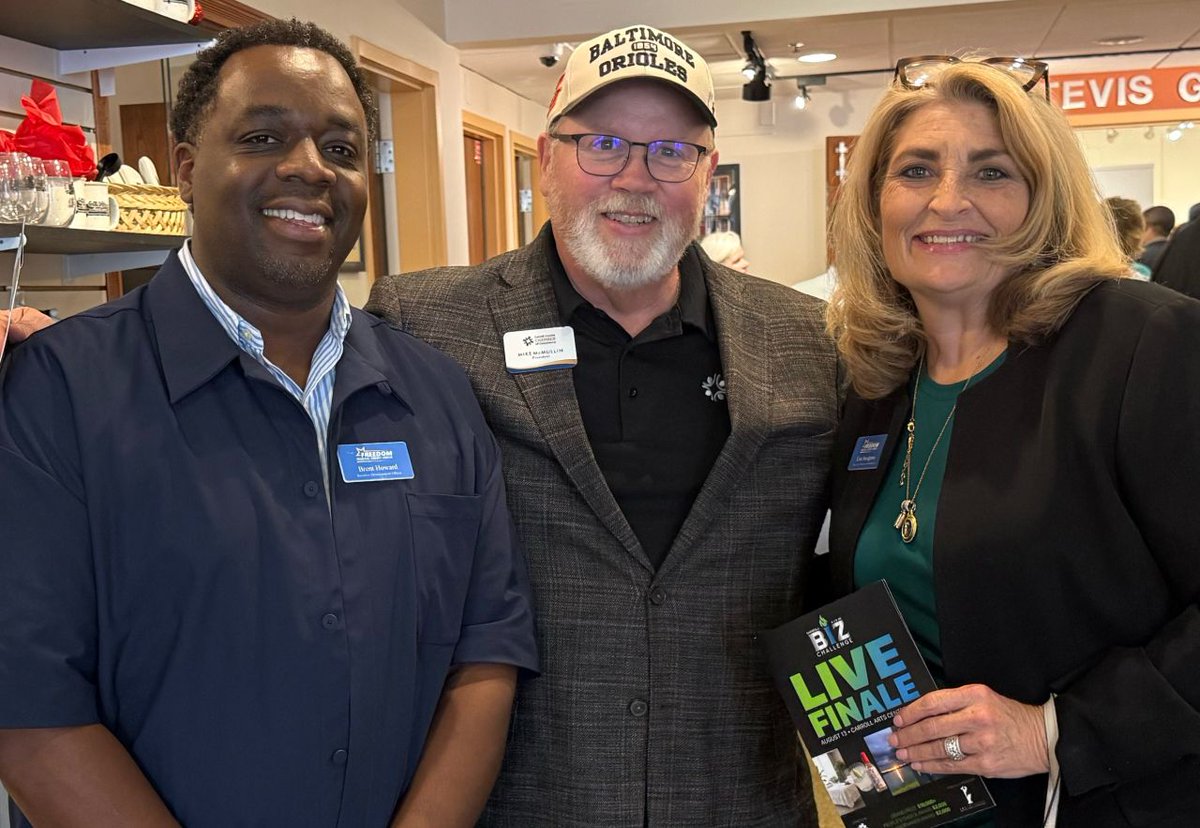 FreedomFedCU's tweet photo. Freedom was happy to sponsor the Carroll County Chamber of Commerce’s 15th Annual BIZ Challenge 🤩💡 A big congratulations to @PlayLittleLocal on taking home the impressive $34,385 prize package.

#BIZChallenge #CarrollCounty #SmallBusiness #FreedomToHelp https://t.co/rXR3RafjIi
