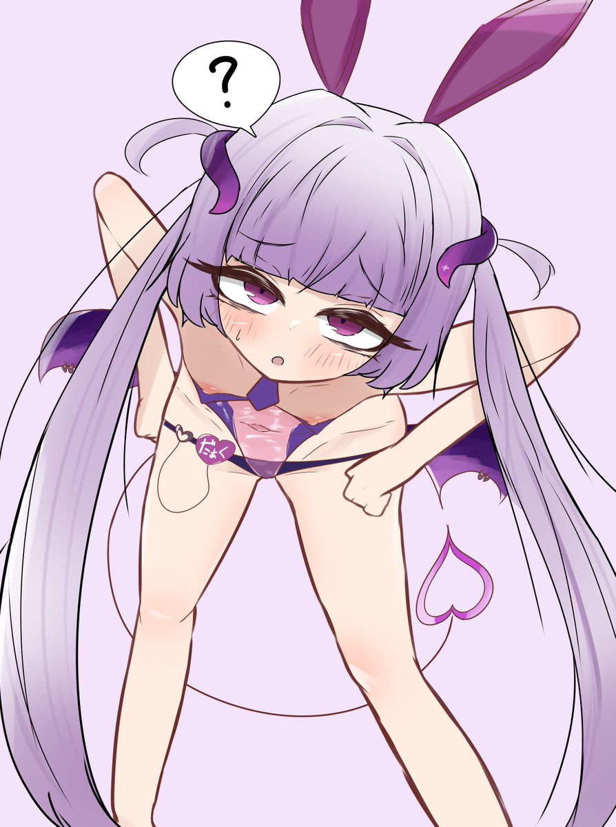 Tukifullflat5's tweet photo. バニーの日だったそうなのでカラー版ﾊﾟｶﾊﾟｶダァク様を……………… https://t.co/9VNMNGojBR