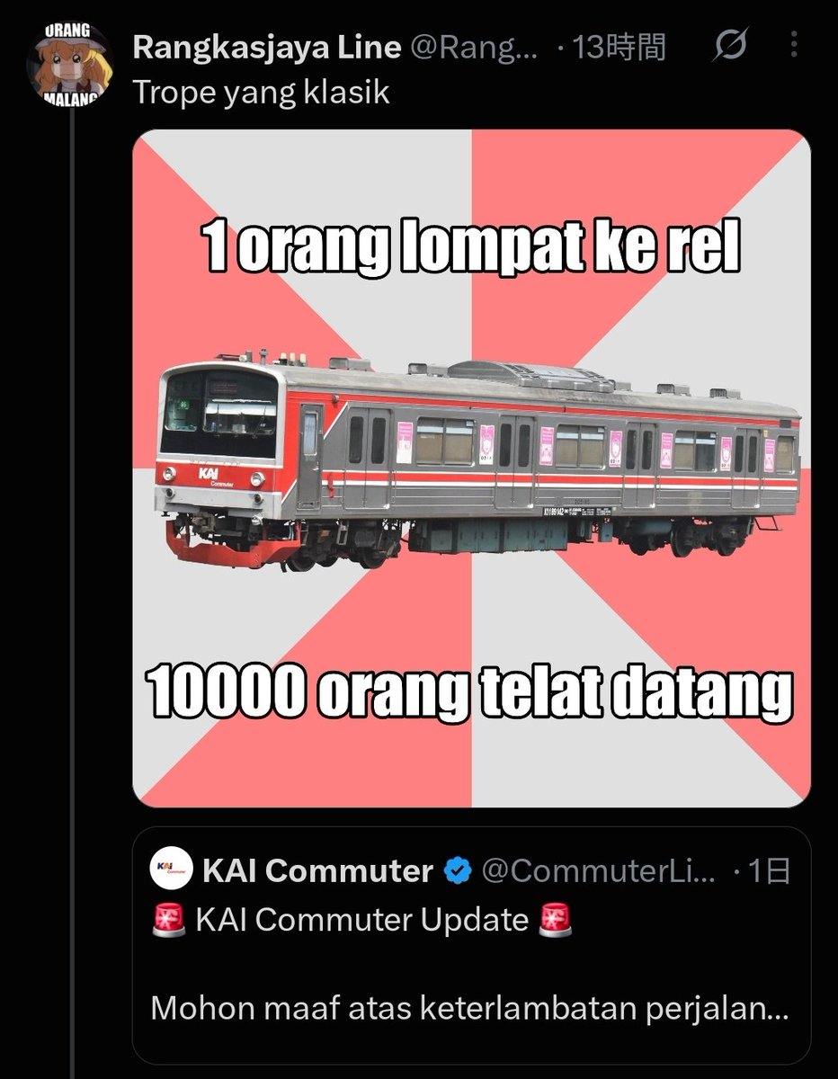 zack_nii's tweet photo. pecinta ke/re/ta a/pi never beating the nirempati allegations https://t.co/609d3zGobn