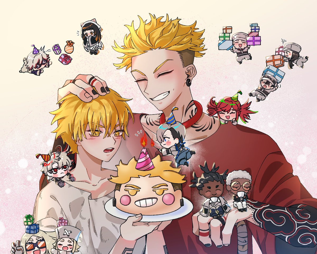 Dal_bastian's tweet photo. 생일 축하한다! 행복해지렴 🎂
#エンジン誕生祭2026 
#エンジン生誕祭2026
#GACHIAKUTA https://t.co/3llvhaSU6V