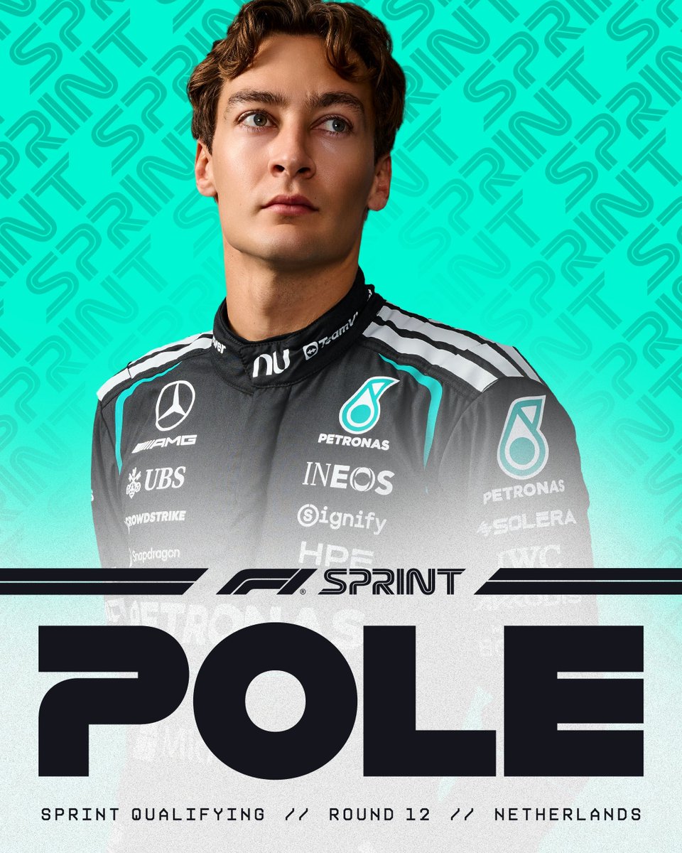 MercedesAMGPCF1's tweet photo. YESSSS GEORGEEEE

SPRINT POLEEE https://t.co/U4P27OKIDb