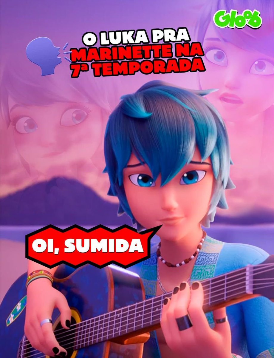 arquivoherois's tweet photo. Não vem com essa conversa não! Era um casal que só um ama de verdade. achei que na 4° temporada em "Verdade", isso tenha ficado bem claro. Não faz sentido eles deixarem o luka fora por um tempo, e ele volta SÓ para ficar com a Marinette? O personagem dele existe só para isso? https://t.co/pSKZItH4GO