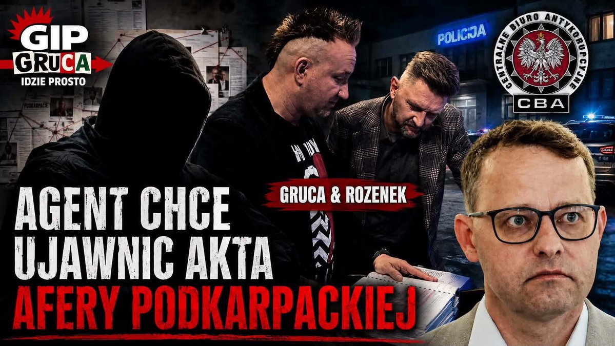 Gruca_Radoslaw's tweet photo. Wrzuciliśmy na kanał arcyciekawą rozmowę z @ARozenek, w której ujawniam, że nie tylko Marcin Romanowski ma wyrobione dokumenty na inną tożsamość. Pytam zatem publicznie, czy było więcej takich dokumentów wyprodukowanych dla nominatów i członków PiS?

Na dokładkę mam też wspólne wezwanie. Co może mieć na myśli Rozenek, gdy mówi “Karty na stół!”?

Zapraszam do dyskusji, bo nie da się jej uniknąć. 🤷‍♂️🎯