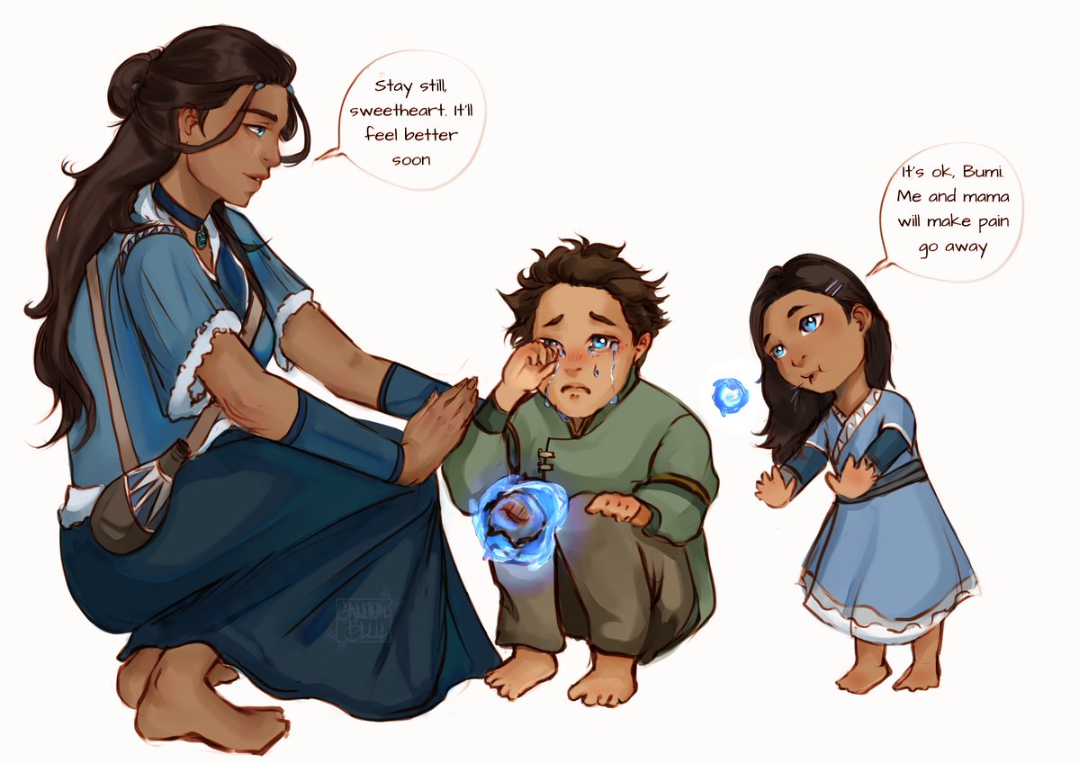 _calliopebelle_'s tweet photo. Day 5: Healer | Post-Canon 

#kataraweek2026 #katara https://t.co/mOYu1K6qBs