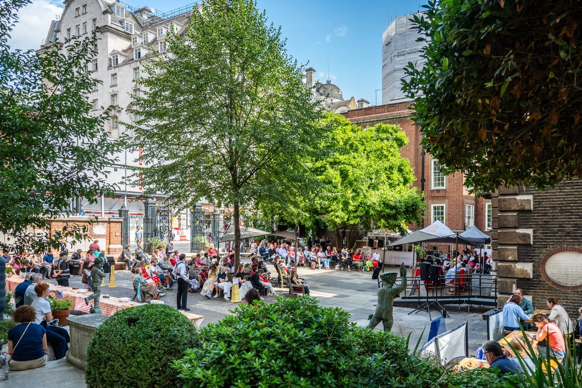 StJPiccadilly's tweet photo. 🏅 Barbara is ready. Are you?

Barbara’s Summer Olympics is this Saturday! 🌈 Expect egg-and-spoon races, relays, team challenges, food, drinks and camp sporting chaos.

📍 St James’s Piccadilly
📅 Sat 22 Aug | 2–6pm

#QueerLondon #LGBTQLondon https://t.co/EwIg2MzFQx