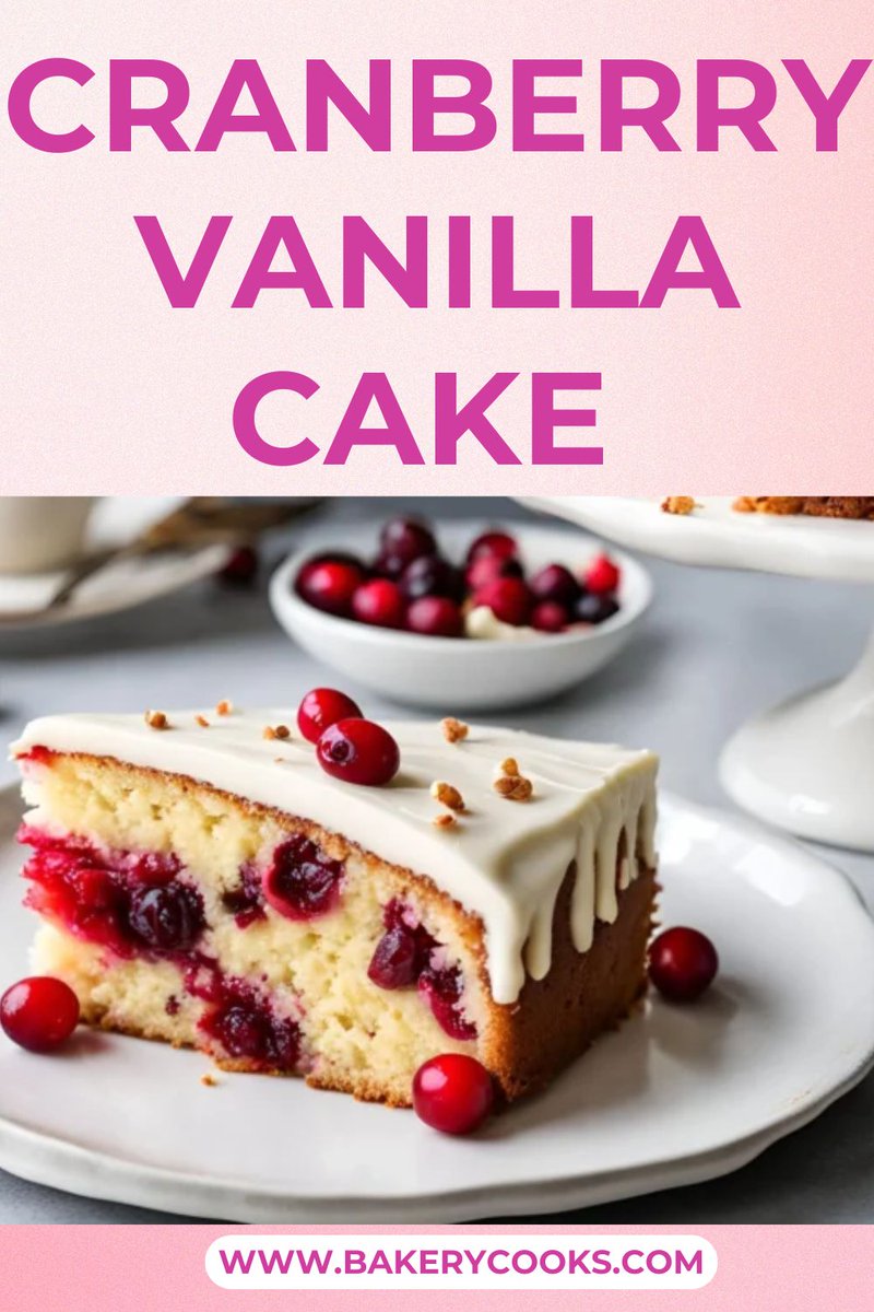 sohelspv's tweet photo. Festive Cranberry Vanilla Cake For Every Occasion
https://t.co/i00VAiS3Ro https://t.co/DLUCRKDCYx
