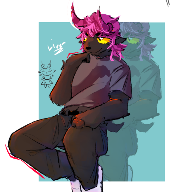 Liver262280's tweet photo. my part in a little art trade i did today I'm finally getting work completed!! https://t.co/qWlxkZpBeR