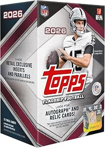 CardPurchaser's tweet photo. Limits increased on Amazon! 19 Megas or 39 Value per order #ad 

2026 Topps NFL Flagship Football 
Mega https://t.co/4v896mtlkr
Value https://t.co/KMGQ0uPXP4 https://t.co/f08PhzLijr