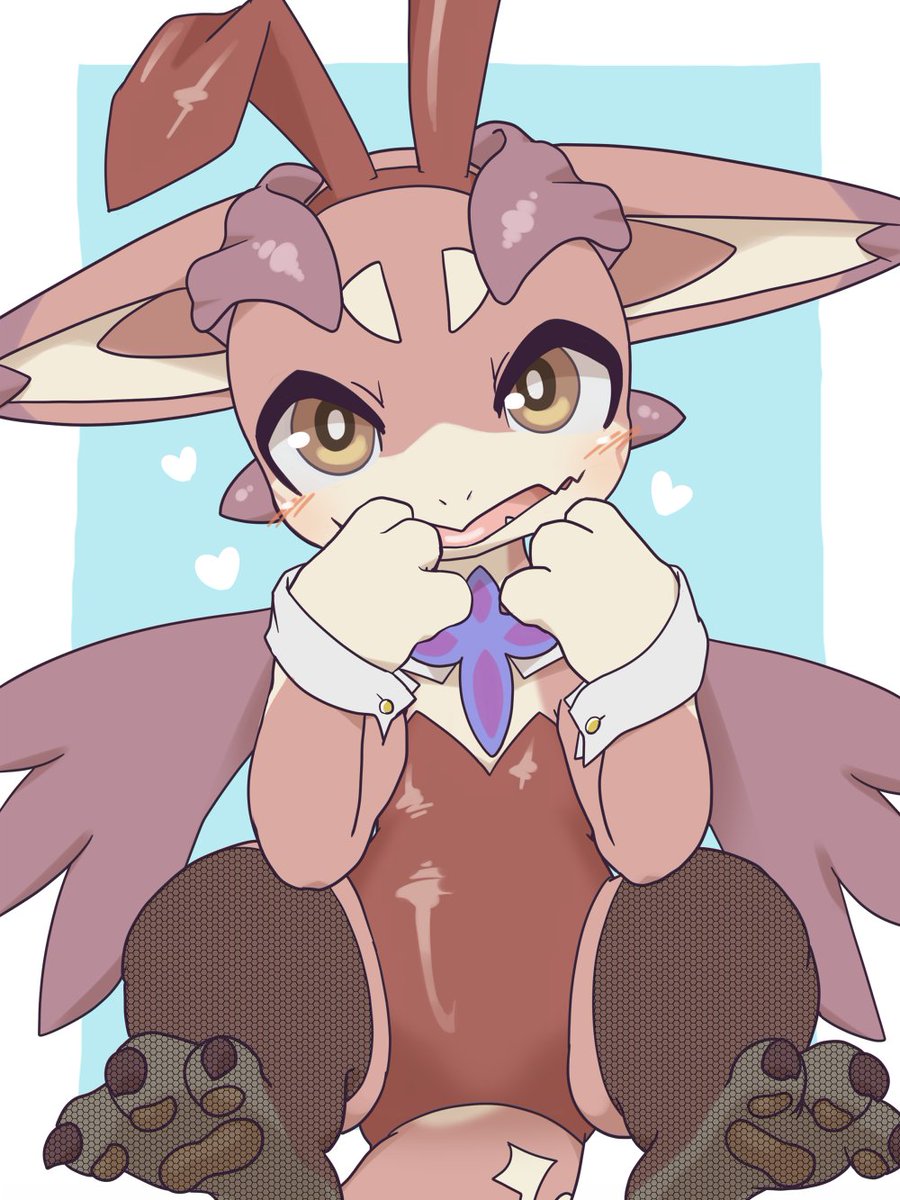 EZO_J_P's tweet photo. 821の日にお出しできるものが無かったので、古いバニービィくん絵を少し手直しして載せておきます
(元絵は恐ろしく色が薄かった) https://t.co/EEJ2TEABII