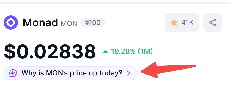 busy_land's tweet photo. Why is Mon's price up today?
=> because we're $BUSY building monad https://t.co/IPq2OOM3NT