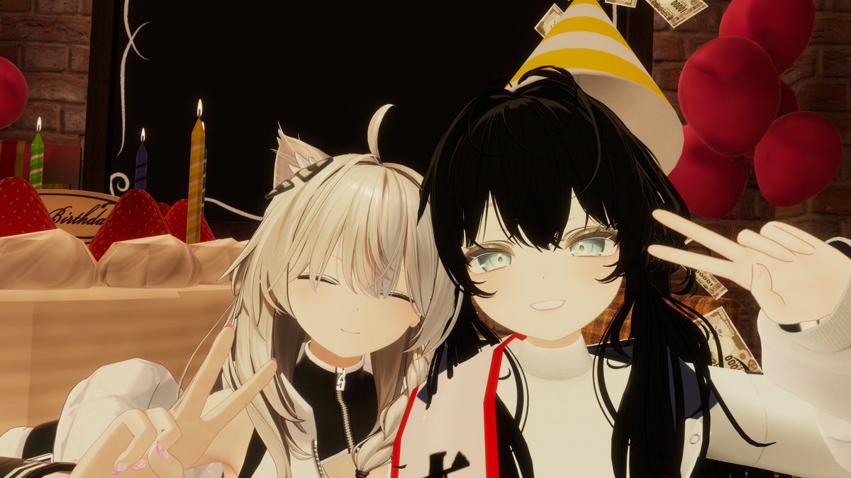 shin_qwp's tweet photo. 今日はかなたさんの誕生日インスタンスに行ってきました！
かなたさん誕生日おめでとうございます！
バニー衣装のかなたさんもみてみたいね https://t.co/iL9PlPsDmt