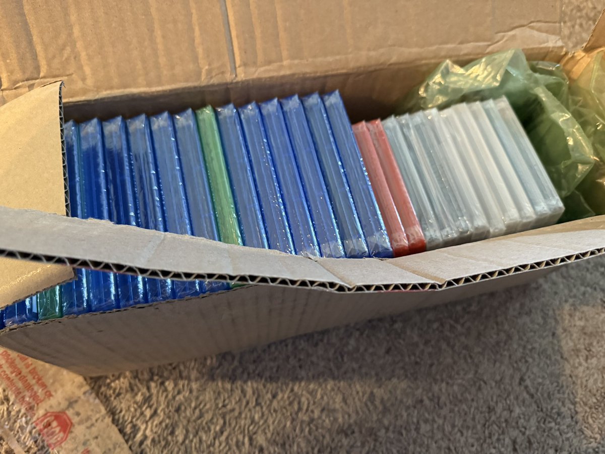 PMStudiosUSA's tweet photo. New shipment of physical games👀 https://t.co/6N1DZrRQUc